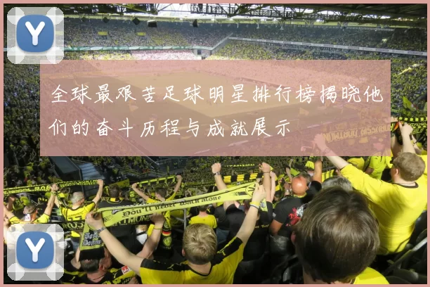 全球最艰苦足球明星排行榜揭晓他们的奋斗历程与成就展示