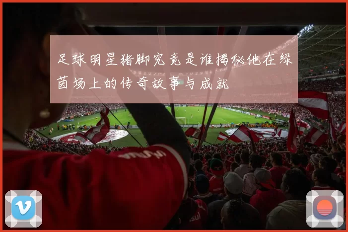 足球明星猪脚究竟是谁揭秘他在绿茵场上的传奇故事与成就